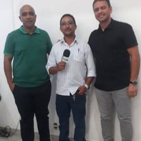 Locutor Hits Pereira em Entrevista aos Prefeito de Jacundá e Breu Branco